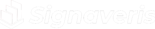 Signaveris Logo Alb